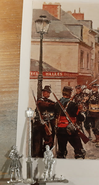 1870/71 Frankreichs Mobilgarde, Garibaldini, Jaeger, Freischaerler