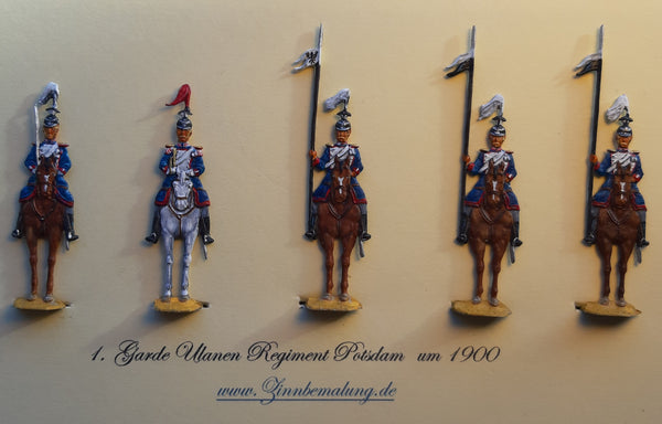 1. Garde Ulanen Regiment, frontal