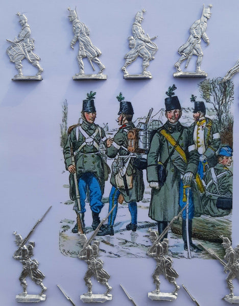 Österreichische Infanterie im Feldzug von 1866