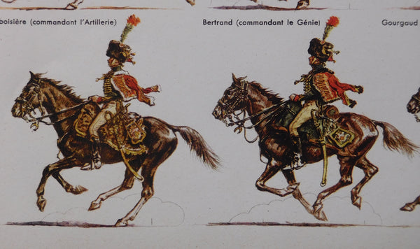 Garde Napoleon I. 1804 -1815 die 8 Tafeln von Jean Auge