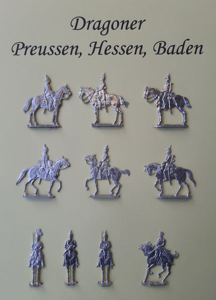 Dragoner Preussen, Hessen, Baden