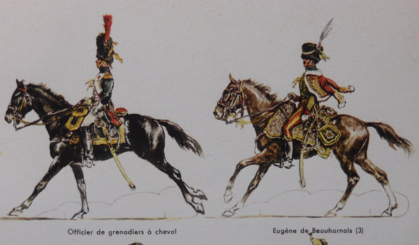 Garde Napoleon I. 1804 -1815 die 8 Tafeln von Jean Auge