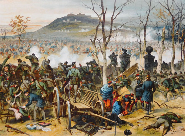 18. Januar 1871 - Preussische Jäger vs. Französische Infanterie